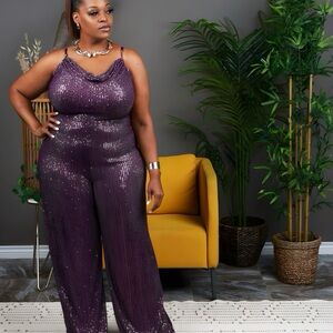 Women’s Sequins Jumpsuit